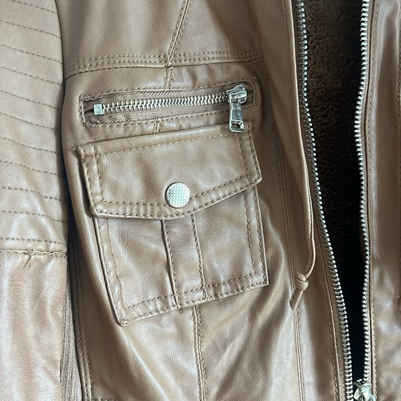 Brown Moto jacket - Picture 3 of 3